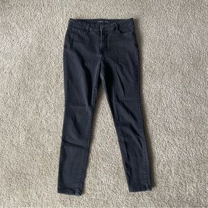 Women's Old Navy Rockstar Super Skinny High Rise Black Jeans Size 12